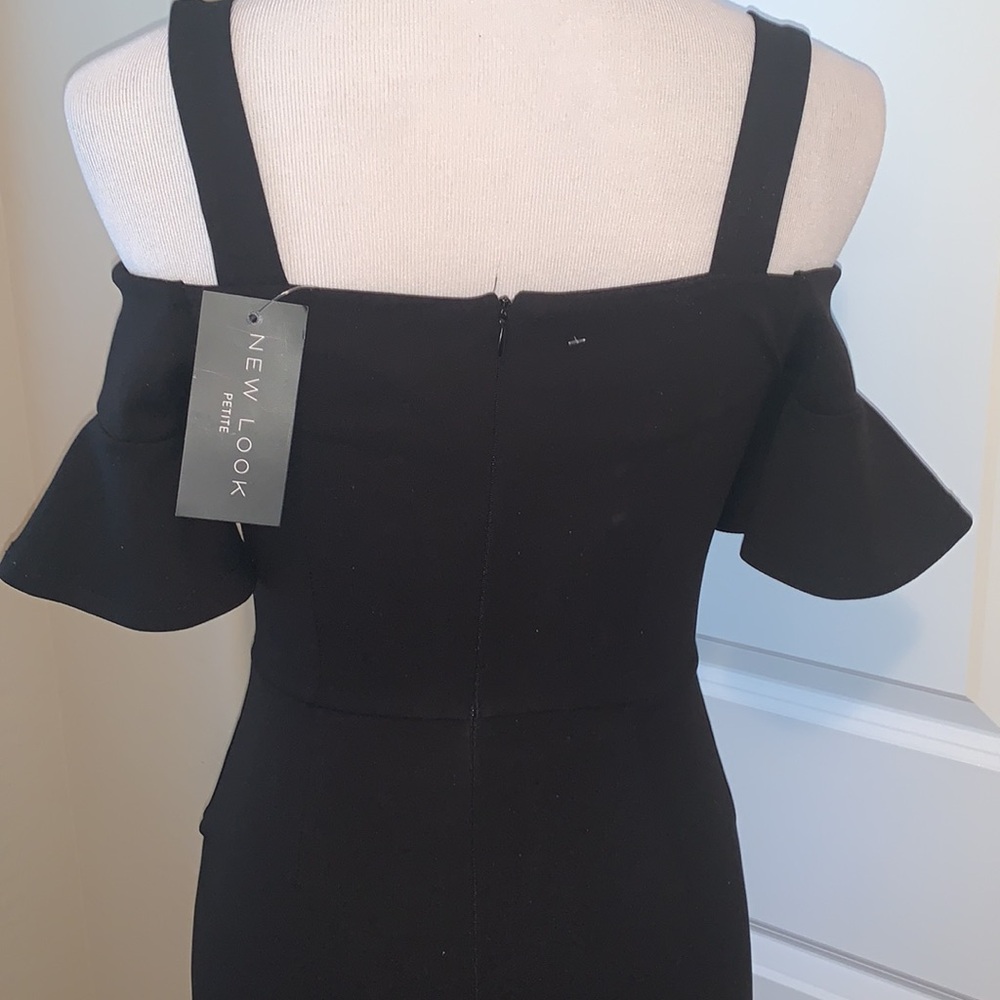 NEW LOOK PETITE BRAND NEW WITH TAGS SIZE 0 GORGEOUS JET BLACK JUMPSUIT - Picture 9 of 13